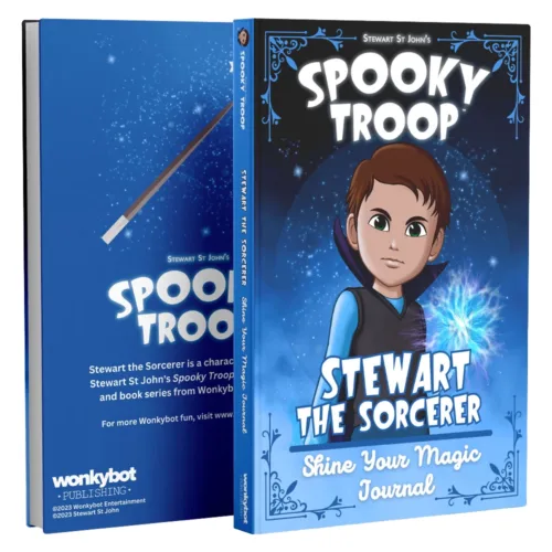 Wonkybot Shop - Stewart The Sorcerer Shine Your Magic Journal